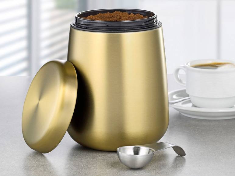 Esmeyer Kaffee-/ Vorratsdose Edelstahl inkl. Löffel im Deckel Günstig kaufen