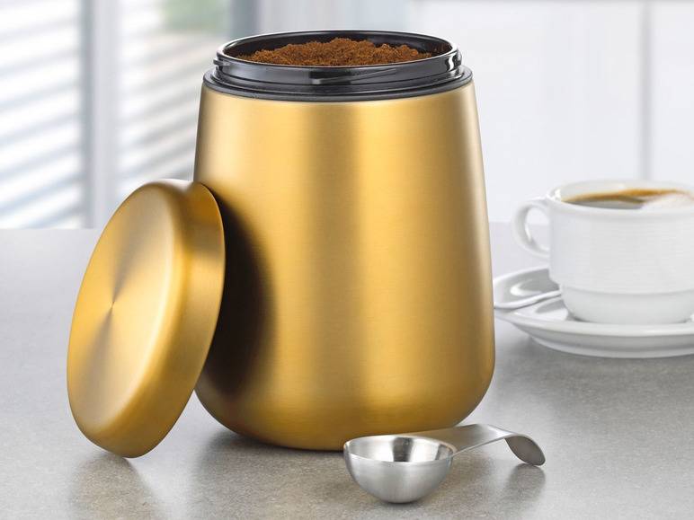 Esmeyer Kaffee-/ Vorratsdose Edelstahl inkl. Löffel im Deckel Günstig kaufen