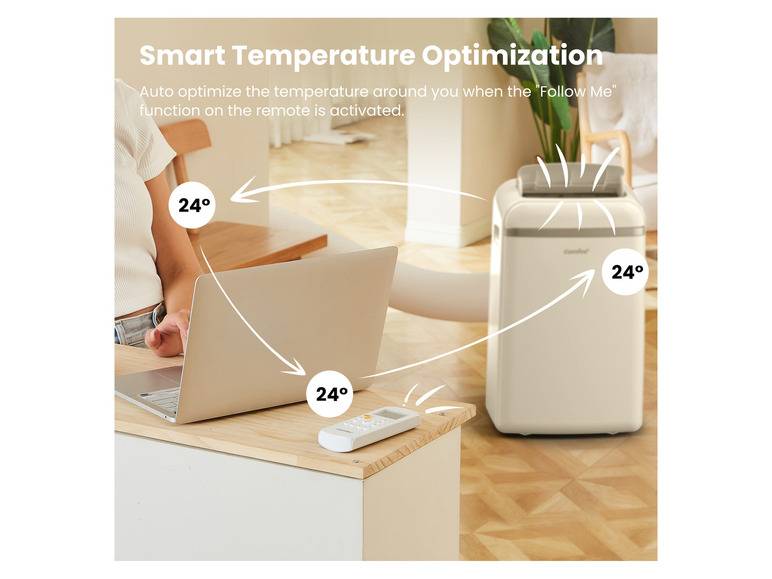 Comfee Mobiles Klimagerät »Smart Cool 12000 Plus«, für Räume bis 43 m² Preisnachlass