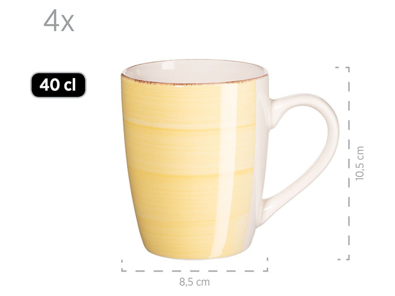 MÄSER Serie Lumaca, Kombiservice 16-tlg, Keramik Geschirr-Set Zeitbegrenzte Promotion