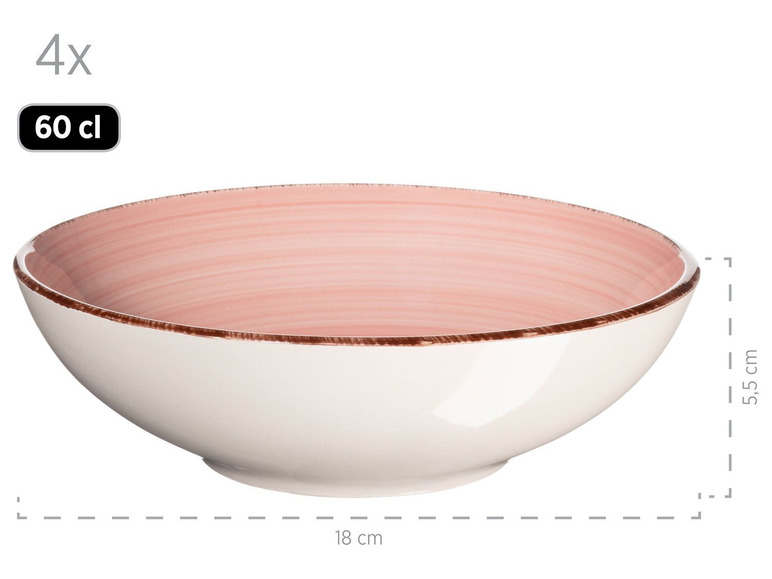 MÄSER Serie Lumaca, Kombiservice 16-tlg, Keramik Geschirr-Set Zeitbegrenzte Promotion