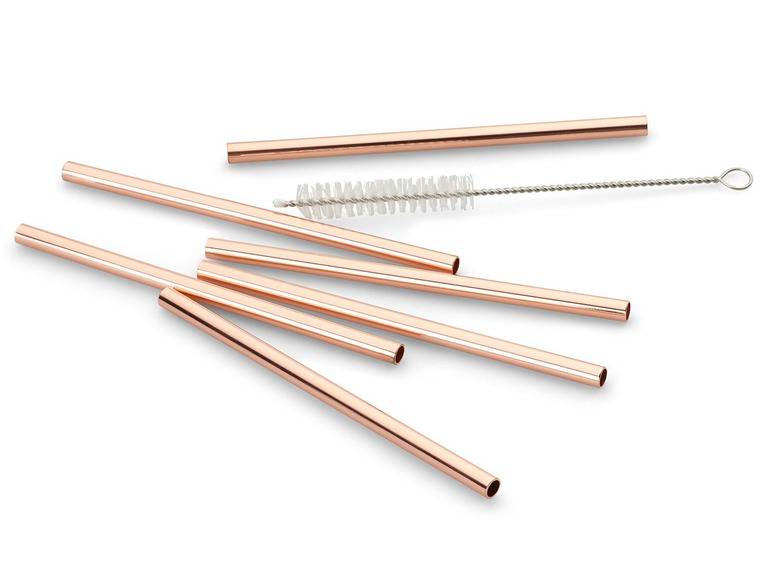 ECHTWERK Strohhalme Edelstahl 6tlg im Angebot