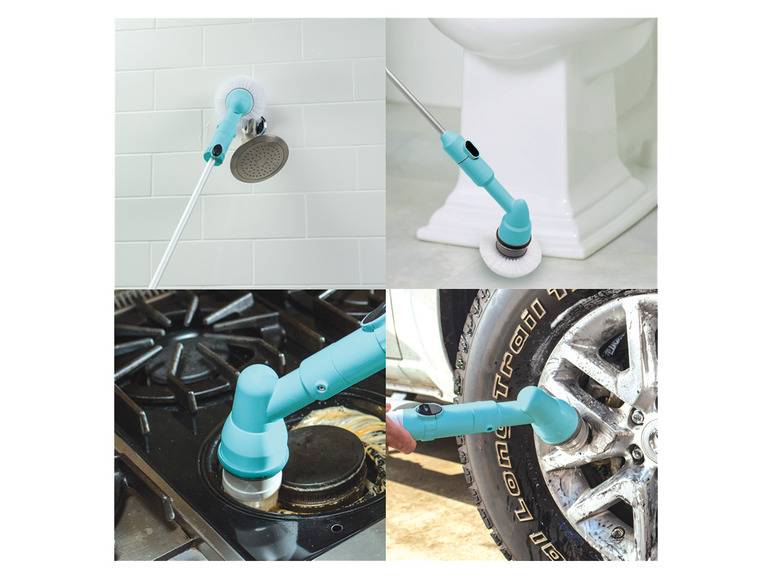 Genius Reinigungsbürste Turbo Scrub Pro, 6-tlg Fabrikverkauf