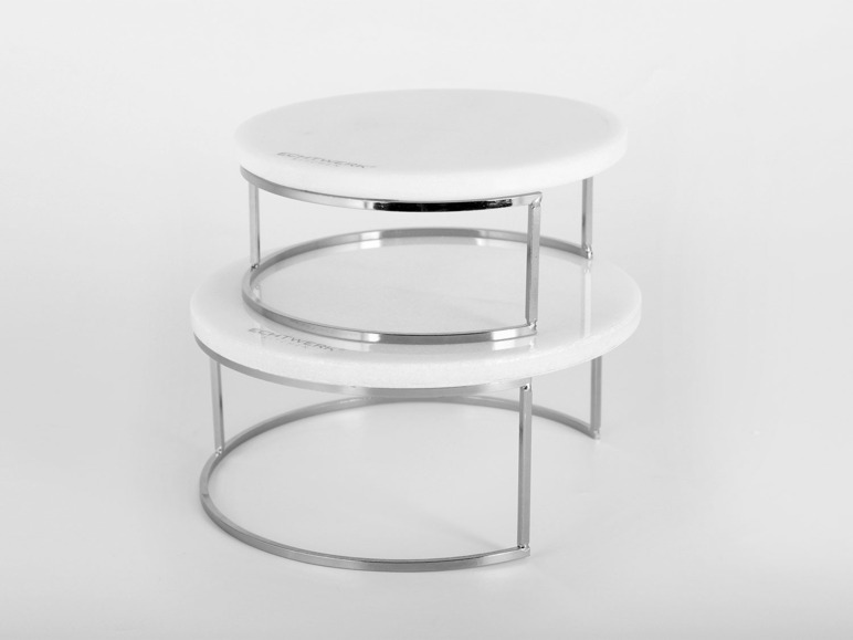 ECHTWERK Etagere Marmor, 2 stöckig, ideal zum Servieren Flash Sale