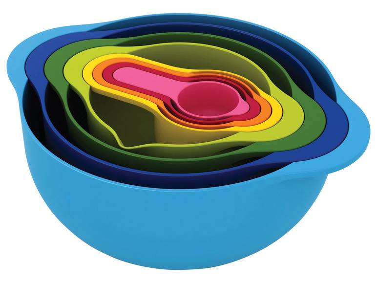 Joseph Joseph Schüsselset / Speisenzubereitungsset, 8-teilig Jubiläumsangebot