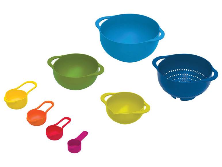 Joseph Joseph Schüsselset / Speisenzubereitungsset, 8-teilig Jubiläumsangebot