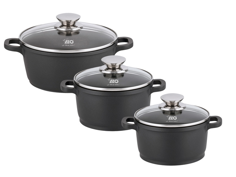 ELO Basic Alucast Kochtopf m. Deckel