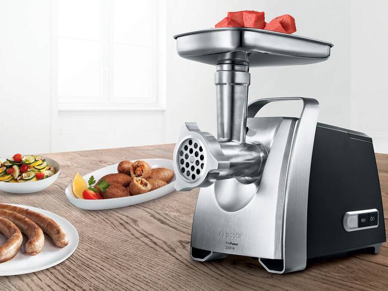 BOSCH Fleischwolf, ProPower MFW68640, 2200 W Letzte 2 Tage