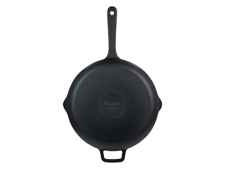 Masterpro Gusseisenpfanne, 28 cm, mit Emaille-Beschichtung Super Rabatt