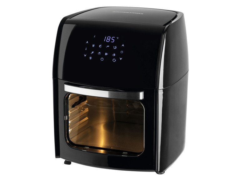 GOURMETmaxx Heißluftfritteuse mit Rotisserie, 1800 W, 12 l Kostenloser Versand international