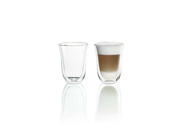 Delonghi Latte Macchiato Gläser, 220 ml, 2er Set Rabatte dieses Monats