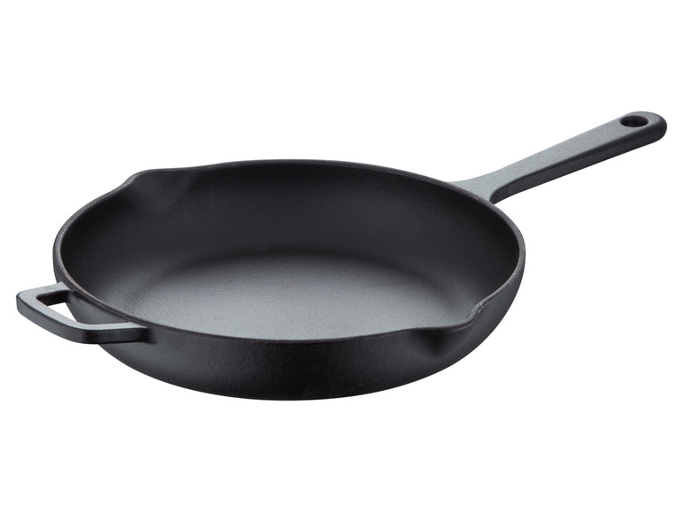 Masterpro Gusseisenpfanne, 24 cm, mit Emaille-Beschichtung Auslauf