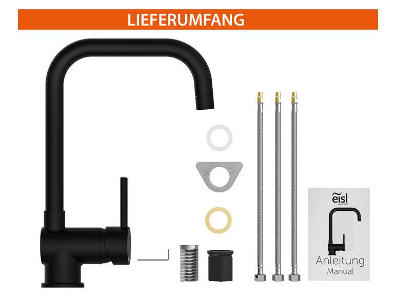 Eisl Küchenarmatur Futura Niederdruckarmatur, mit Einhebelmischer Black Friday