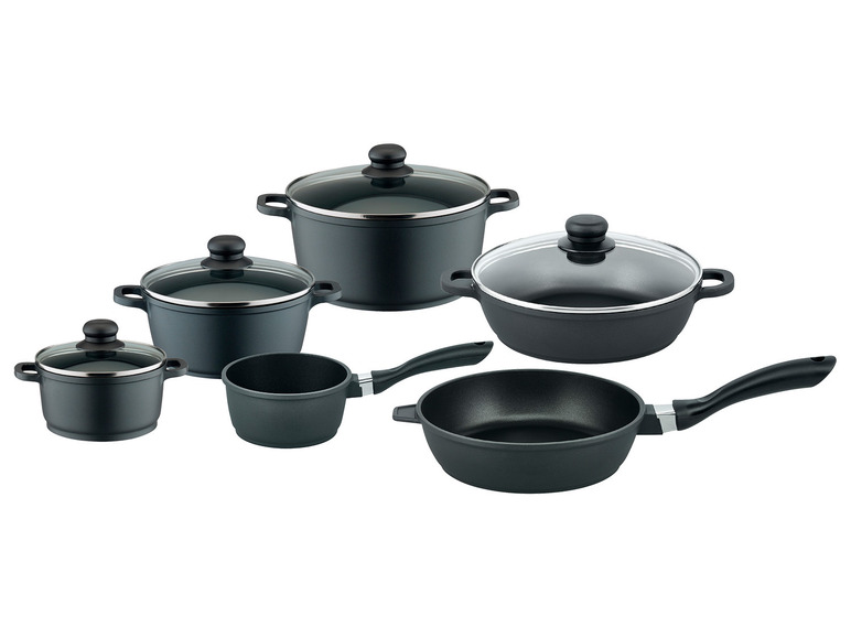 ELO Basic Topfset Black Cast Aluguss Induktion 6 teilig Cyber Monday