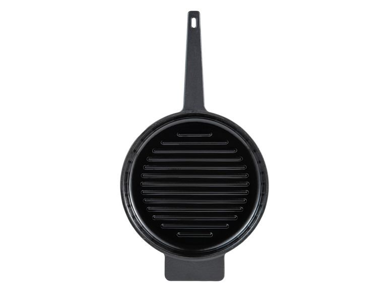 Masterpro Gusseisen-Grillpfanne »Eternal«, 25 cm, mit Emaille-Beschichtung Räumungsverkauf