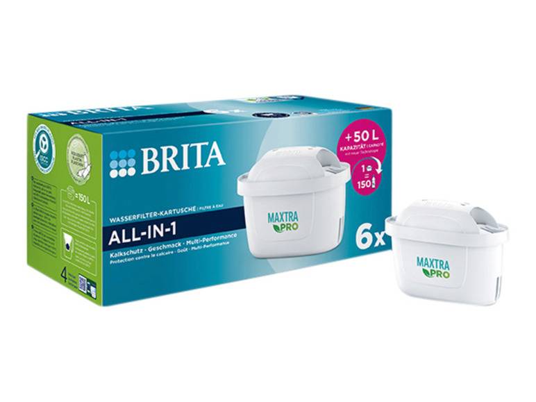 BRITA Wasserfilter-Kartusche Maxtra Pro All-In-One Pack 6 Riesige Ersparnisse