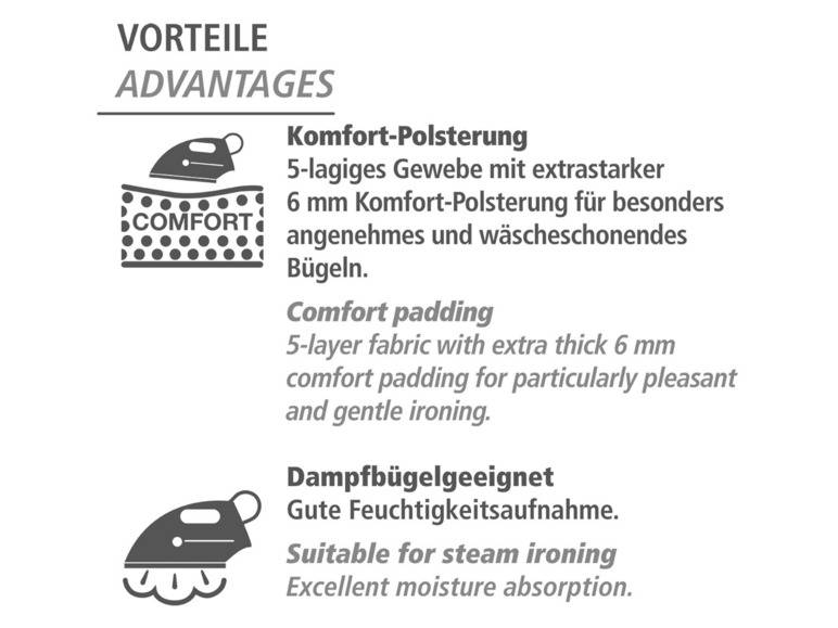 Wenko Bügeldecke »Air Comfort« Blitzbügler, dampfbügelgeeignet JETZT KAUFEN