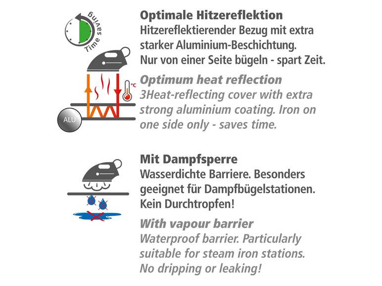 Wenko Bügeldecke »Air Comfort« Blitzbügler, dampfbügelgeeignet JETZT KAUFEN