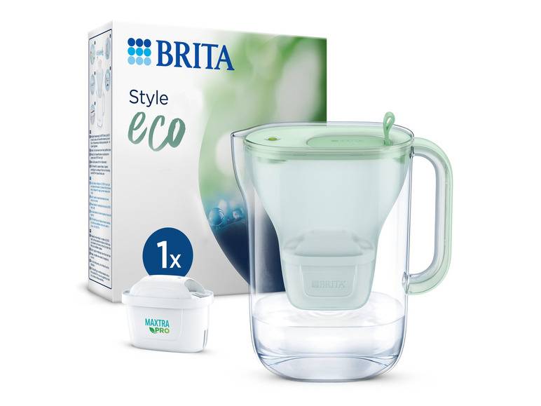 BRITA Wasserfilter-Kanne Style ECO inkl. 1x MAXTRA PRO ALL-IN-1Filterkartusche Limitierter Zeitrabatt