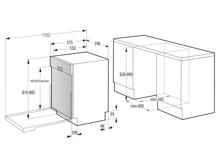 gorenje Geschirrspüler »GI642E90«, 13 Maßgedecke Rabatt