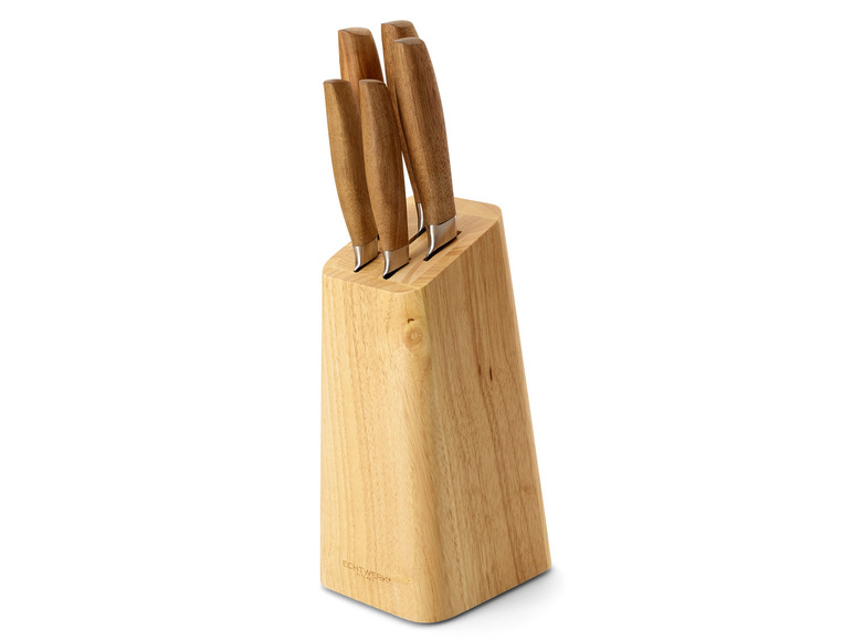 ECHTWERK Messerblock Set Classic - Black Edition, 6tlg Neueste Mode