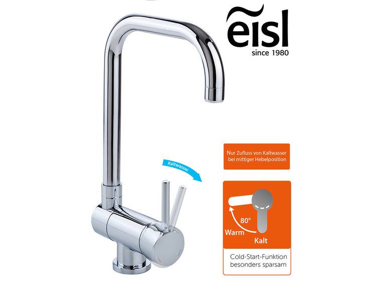 Eisl Küchenarmatur »FLEXO«, Wasserhahn Küche für Unterfenster-Montage Räumungsverkauf