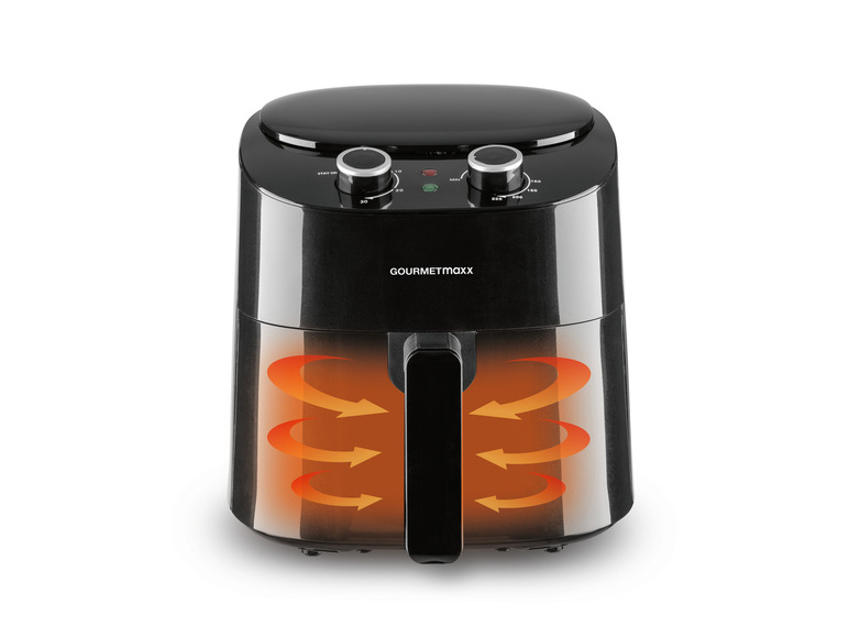 GOURMETmaxx Heißluft-Fritteuse Mechanisch 4,5 l Sonderangebote