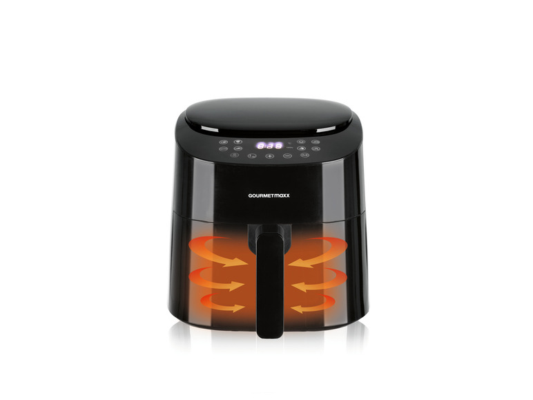 GOURMETmaxx Heißluft-Fritteuse Digital, 4,5 l, 1400 W Letzte 3 Tage