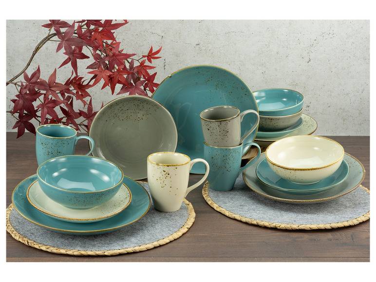 Creatable NATURE COLLECTION Skandinavien, Geschirrset Kombiservice 16 teilig Auslauf