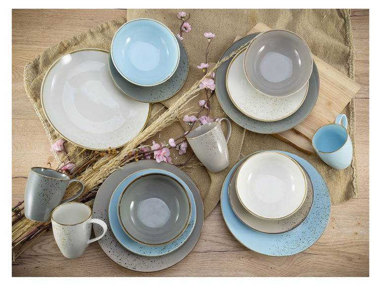 Creatable NATURE COLLECTION Skandinavien, Geschirrset Kombiservice 16 teilig Auslauf