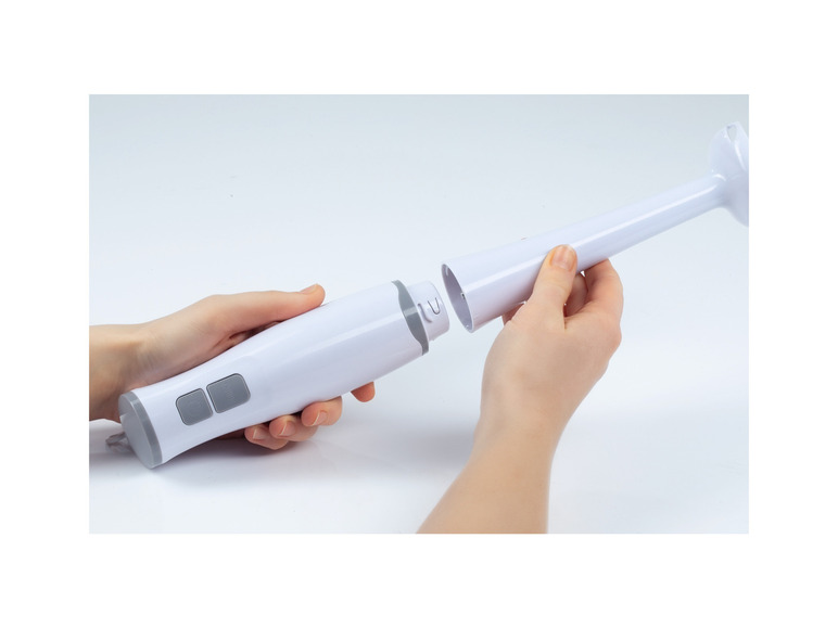 GOURMETmaxx Stabmixer 400 W weiß/grau Cyber Monday