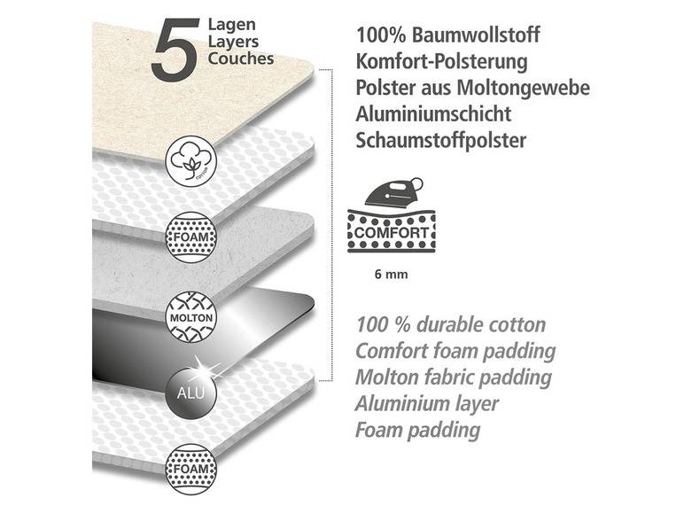 Wenko Bügeltischbezug »Air Comfort«, dampfbügelgeeignet Räumungsverkauf