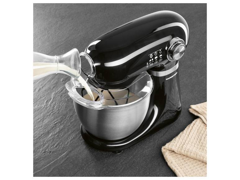 GOURMETmaxx Küchenmaschine 1000 W schwarz Tägliche Deals