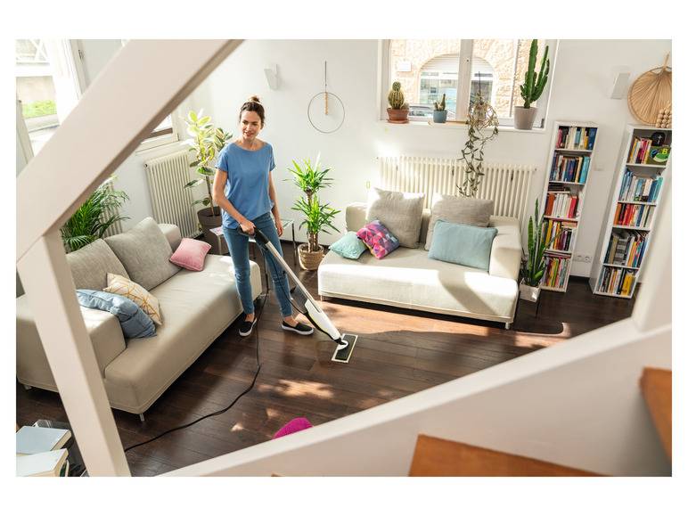 Kärcher Dampfreiniger »KST 2 Upright EasyFix«, mit Stoffbezügen Super Sparpreis