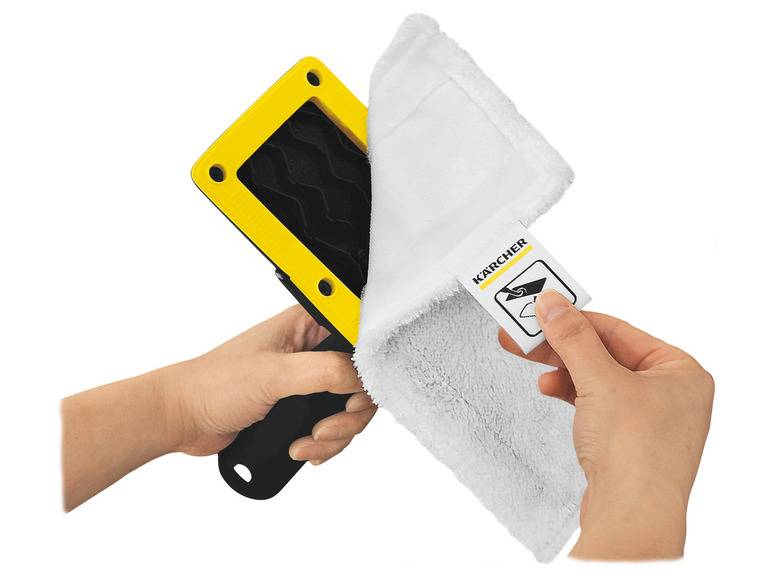 Kärcher Dampfreiniger »KST 2 Upright EasyFix«, mit Stoffbezügen Super Sparpreis