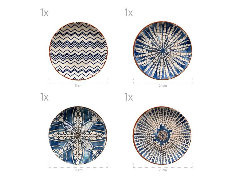 MÄSER Teller-Set »Iberico Blue«, 12-teilig, 4 Designs Super Rabatt