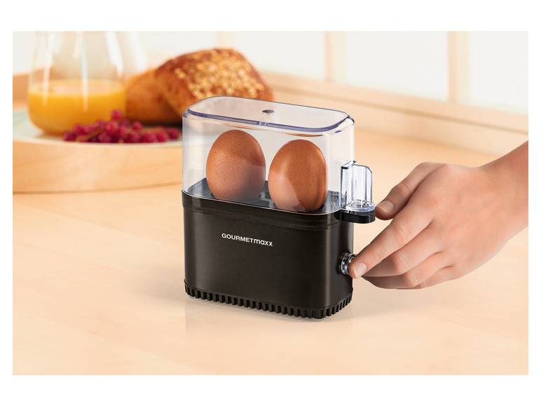 GOURMETmaxx Eierkocher Kompakt 2.0 250 W schwarz matt Online