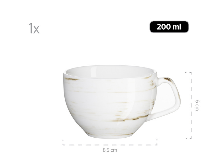 MÄSER Kaffeetassen-Set, Serie »Derby«, 8-teilig Black Friday