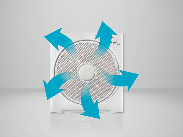 SILVERCREST® Box-Ventilator »SBV 50 C1«, 4 Stufen, 50 W Bis zu 50% Rabatt