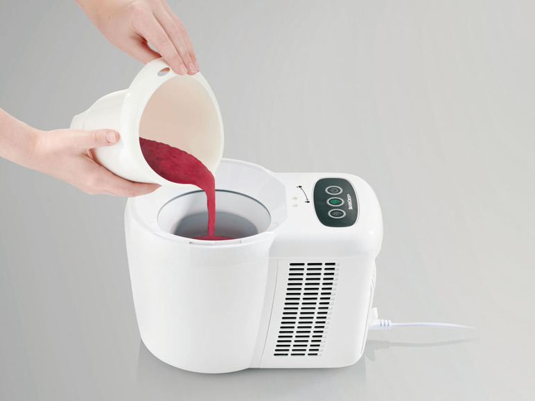 SILVERCREST® KITCHEN TOOLS Eismaschine »SEM 90 C3«, selbstkühlend Clearance-Verkauf