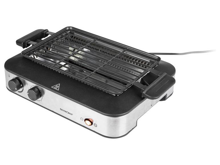 SILVERCREST® KITCHEN TOOLS Multifunktionsgrill SMEG 1600 A1, mit Kebabfunktion Im Verkauf