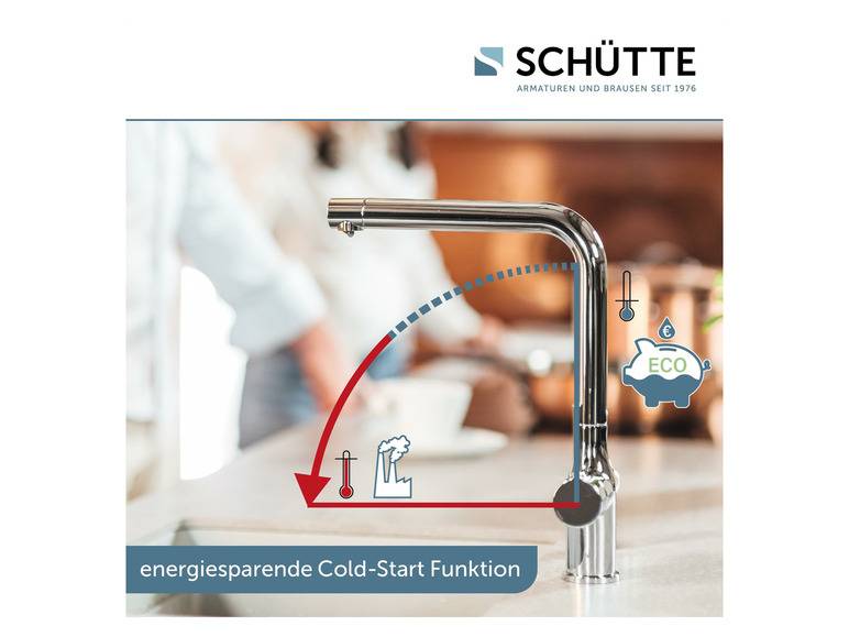 Schütte Küchenarmatur mit Filtersystem »Aquastar Pro«, mit 360° schwenkbarem Auslauf Rabatt