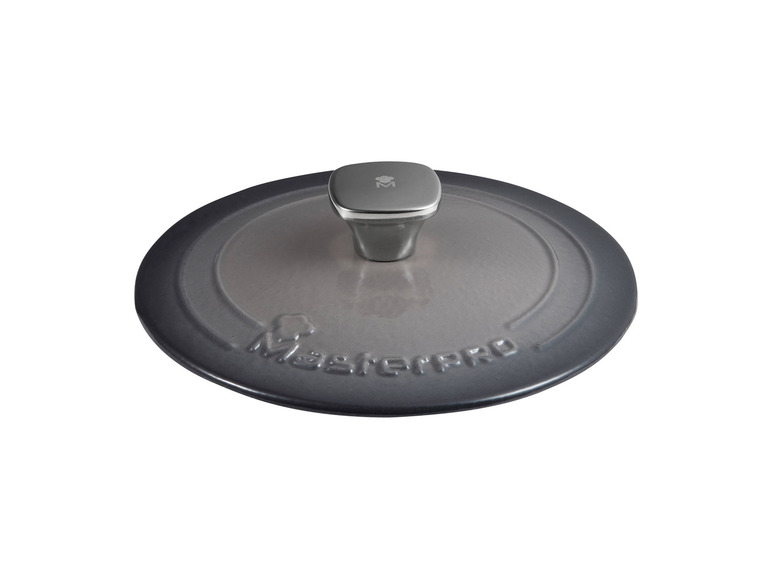 Masterpro Kasserolle, Gusseisen, mit Deckel, Ø22 cm Valentinstagsangebot