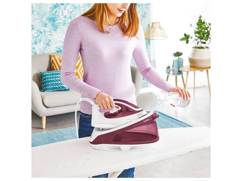 Tefal Dampfbügelstation »Express Easy SV6110« + Aquapur Elektro-Dampfbügeltisch Blitzangebot