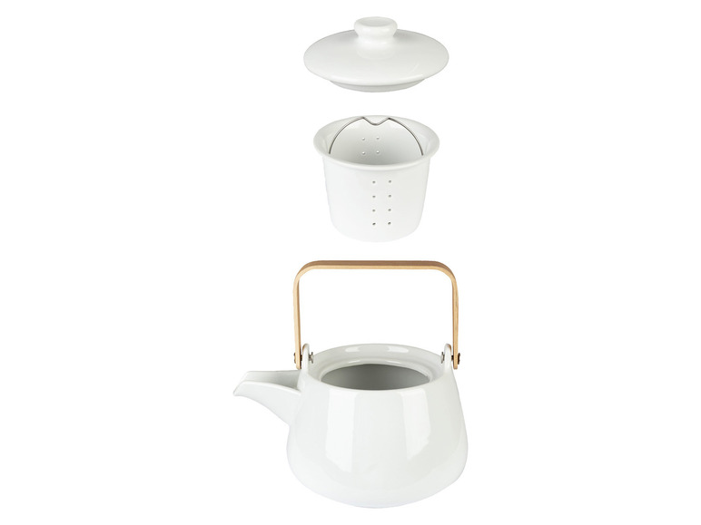 ERNESTO® Teekanne + 2er Set Tassen 2025