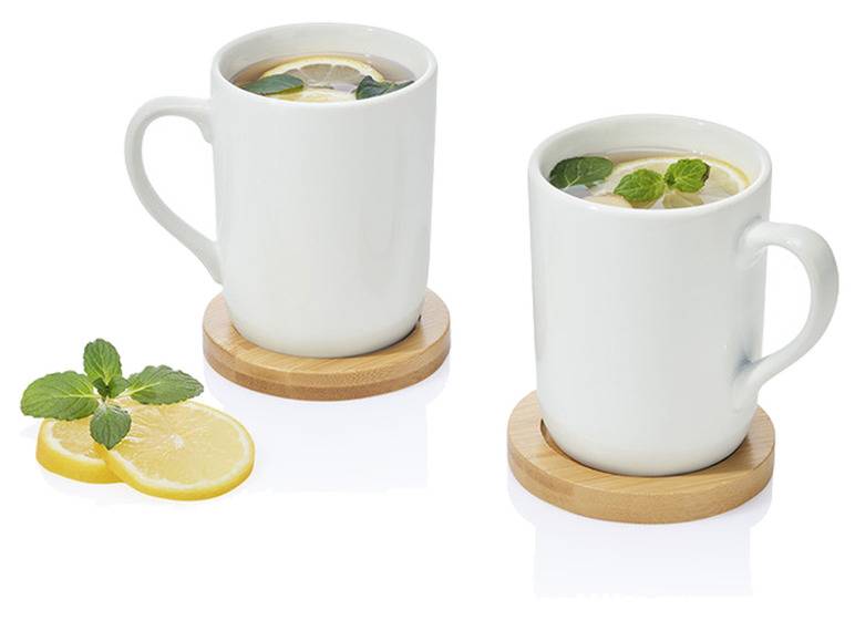 ERNESTO® Teekanne + 2er Set Tassen 2025