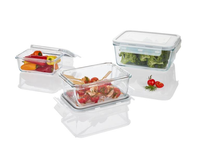 ERNESTO® Glas-Frischhaltedosen, 3-teilig Verkauf