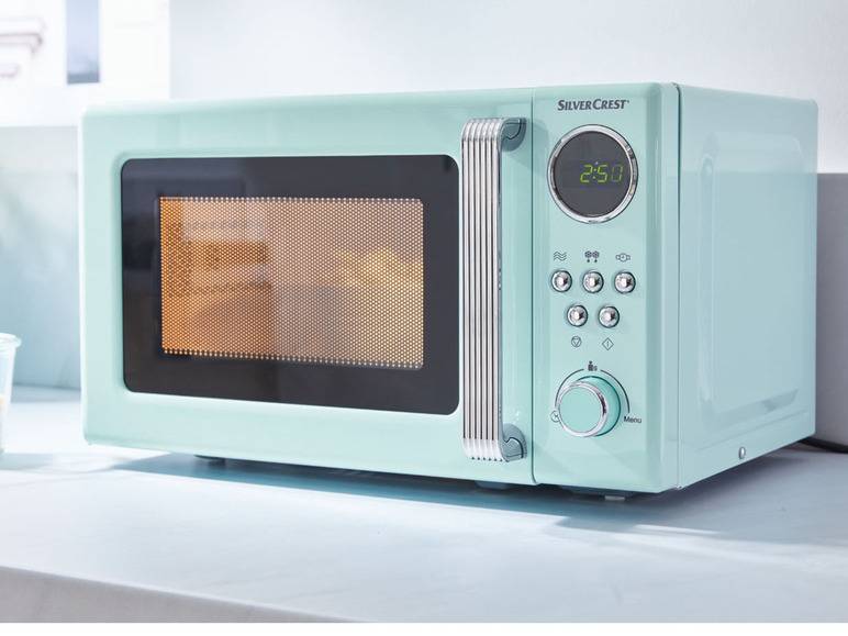 SILVERCREST® KITCHEN TOOLS Mikrowelle »SMWC 700 C1«, 17 l, 700 W türkis Angebote