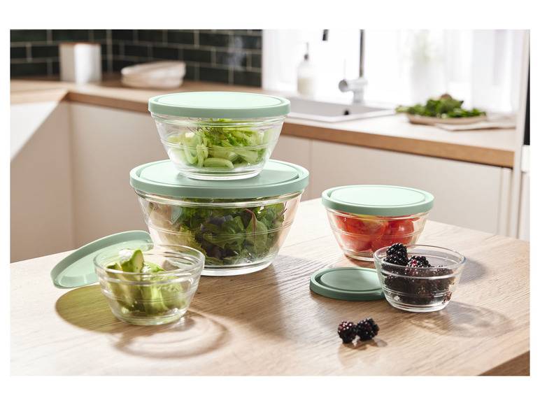 ERNESTO® Glasschüssel-Set, 5 Stück Meist gekauft