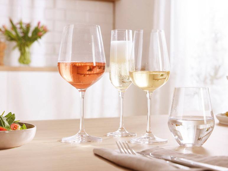 ERNESTO® Gläser Set aus Kristallglas Sonderangebot